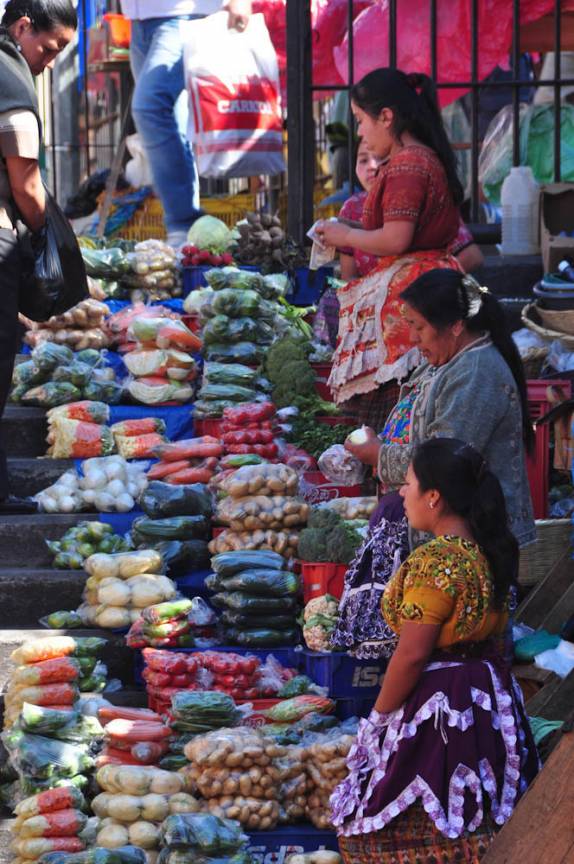 Parte externa do Mercado central da Cidade da Guatemala, capital do país